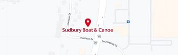 map of Sudbury Boat & Canoe