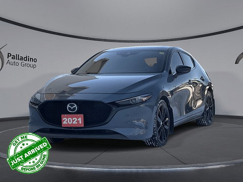 1 image of 2021 Mazda Mazda3 GT w/Turbo i-ACTIV  - New tires! - Navigation