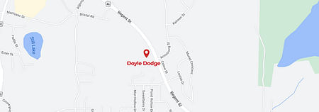 map of Doyle Dodge