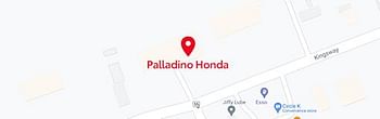 map of Palladino Honda